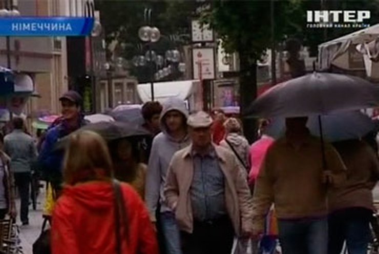 В Германии установилось холодное и дождливое лето
