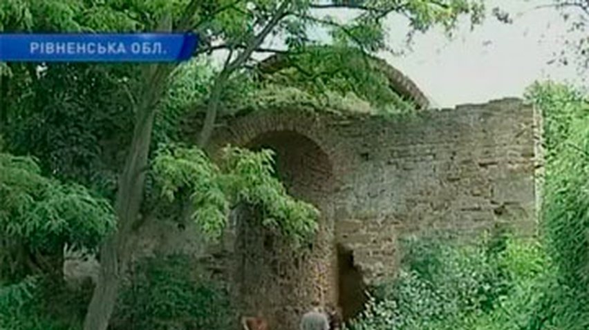 Жители Острога пытаются спасти памятные Заславские ворота