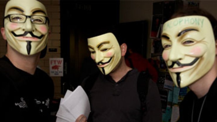 Австралийские хакеры Anonymous атакуют государственные сайты