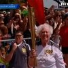 Британка Дайана Гоулд стала факелоносцем Олимпиады в сто лет