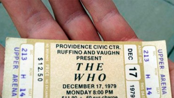 Фаны The Who попадут на концерт по билетам 33-летней давности