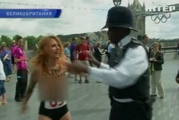 FEMEN добрались до Лондона