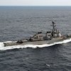 Эсминец США столкнулся с панамским танкером
