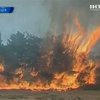 На греческом острове Хиос бушуют сильнейшие пожары