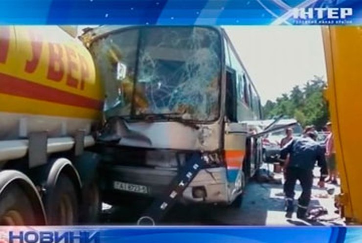 На Киевщине разбился автобус с беларусами