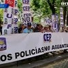 Мадридские полицейские вышли на акцию протеста