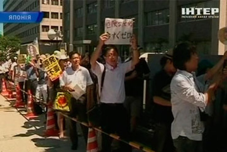 Японцы протестуют против мирного атома