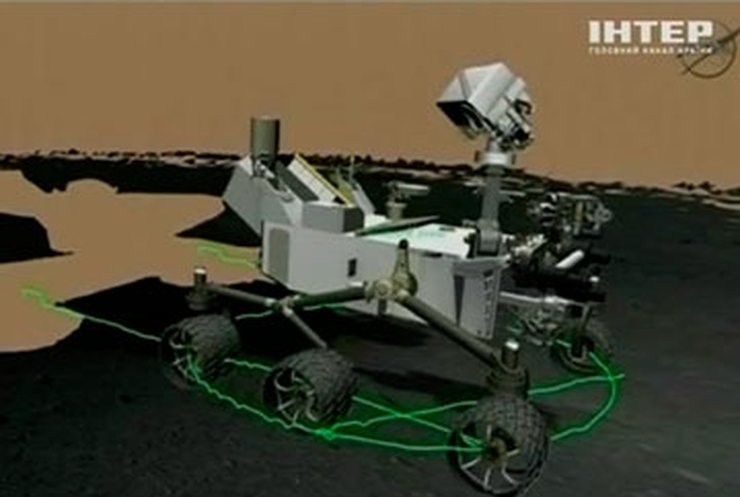 Curiosity совершил первую прогулку по Марсу