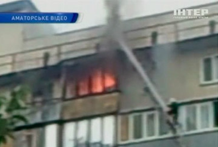 Во время пожара в Киеве погибли два человека