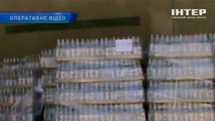 15 тысяч бутылок поддельной водки обнаружили в Тернопольской области