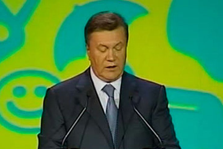Янукович уверен: Свободу слова в Украине никто не ограничивает
