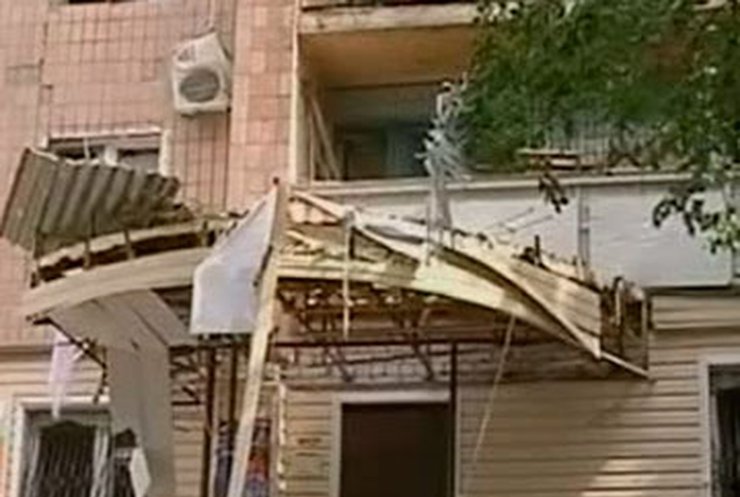 В Харькове взрыв разрушил квартиру жилого дома