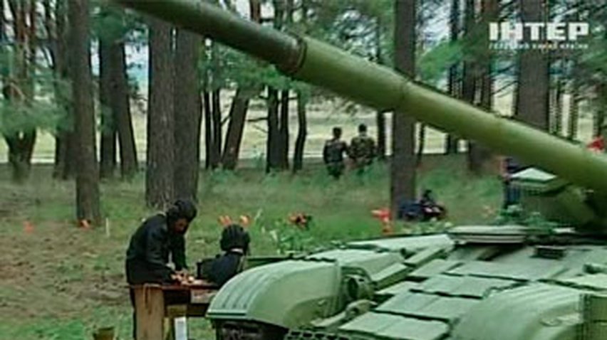 В Черниговской области начались соревнования танкистов