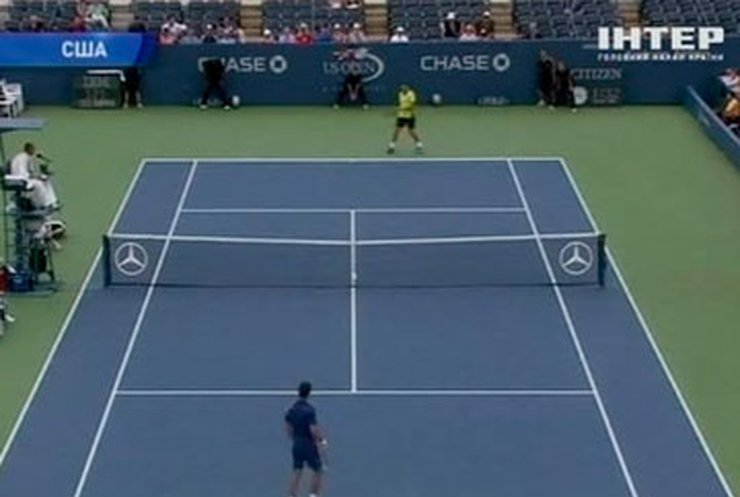 Турнир US Open второй день кряду заливает дождем