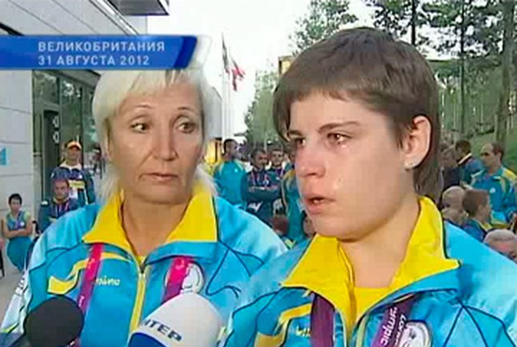 Украинские спортсмены не позволили забрать медаль у Марии Помазан