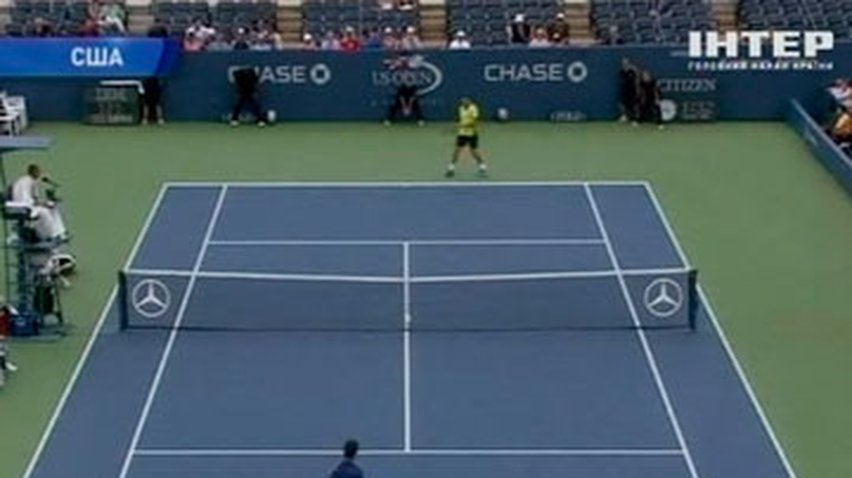 Турнир US Open второй день кряду заливает дождем
