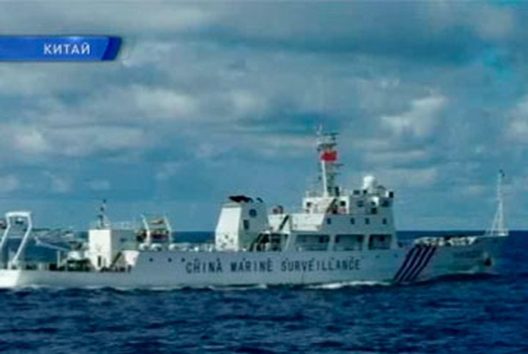 К спорным островам возле Японии подошли военные корабли Китая