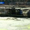 В Висле стремительно уменьшается уровень воды