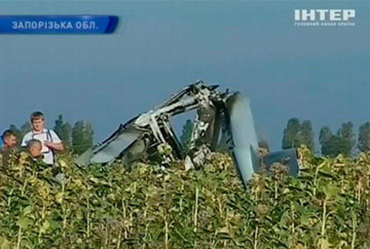 Причиной падения самолета под Запорожьем стала ошибка пилота
