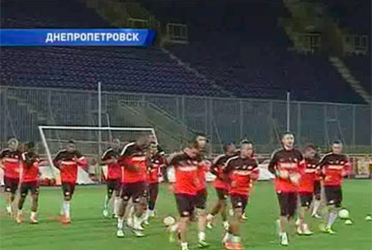 Сегодня "Днепр" стартует в еврокубках