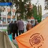 В Сквире чернобыльцы начали бессрочную голодовку