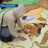 К 75-летию Хмельнитчины художники создали карту региона из зерна
