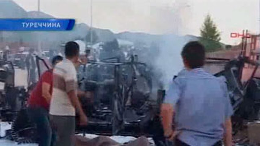 Курдские повстанцы взорвали машину военных