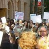 Под Радой журналисты протестуют против законопроекта о клевете