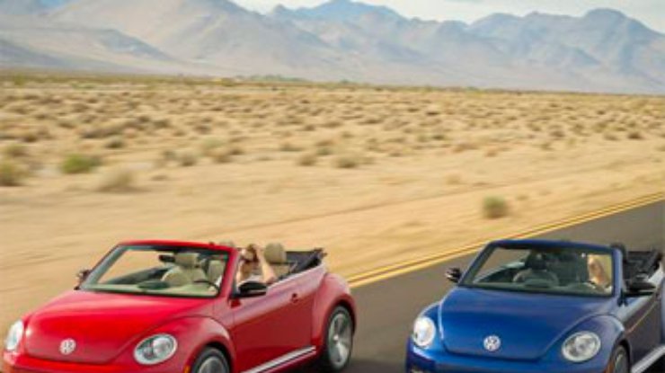 Volkswagen показал новый кабриолет Beetle