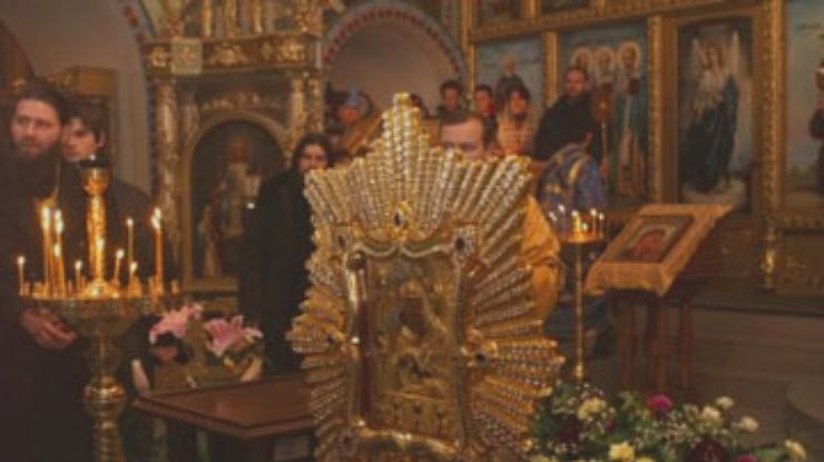 В Черкасской области пребывает икона Почаевской Божьей матери