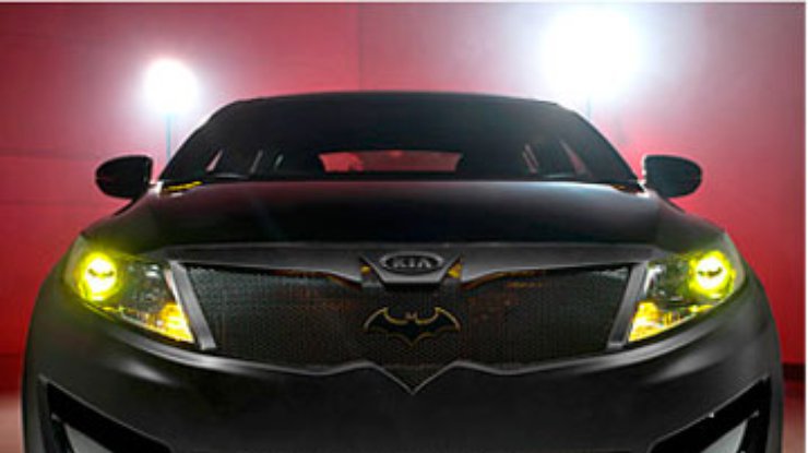 Kia построила первую из 8 супергеройских машин - "бэтмобиль"