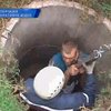Житель Запорожья три дня просидел в канализационном колодце