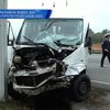 В Днепропетровске маршрутка столкнулась с грузовиком: 6 пассажиров пострадали