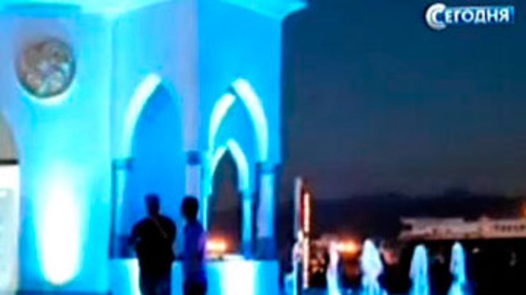 В Грузии открылся фонтан с национальным 70-градусным напитком