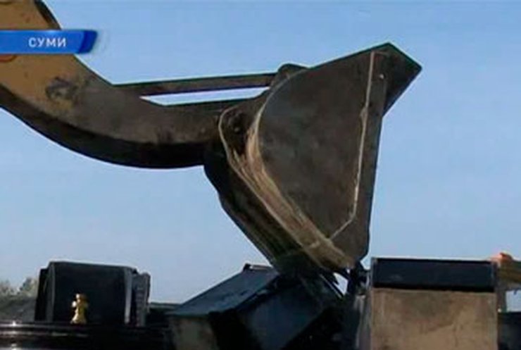 Сумские правоохранители уничтожили нелегальные игральные автоматы
