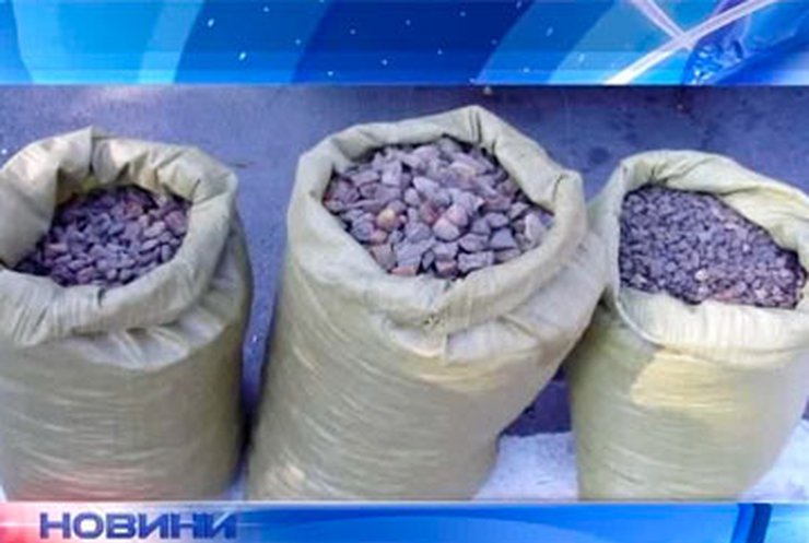 На границе Украины изъяли 134 килограмма янтаря