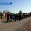 В Днепропетровске перезахоронили останки 35 советских солдат