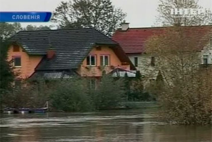 Словения страдает от наводнений