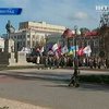 Жители Кировограда вышли на площадь поддержать оппозиционного кандидата