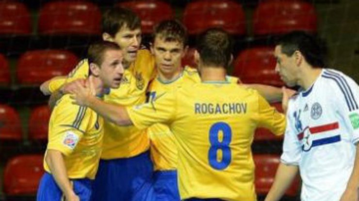 ЧМ по футзалу: Украина спаслась в матче против Парагвая