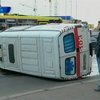 В Одессе женщина-водитель протаранила машину скорой помощи