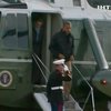 Обама посетил разрушенный ураганом Нью-Йорк