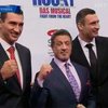Братья Кличко и Сталлоне представили мюзикл "Рокки"
