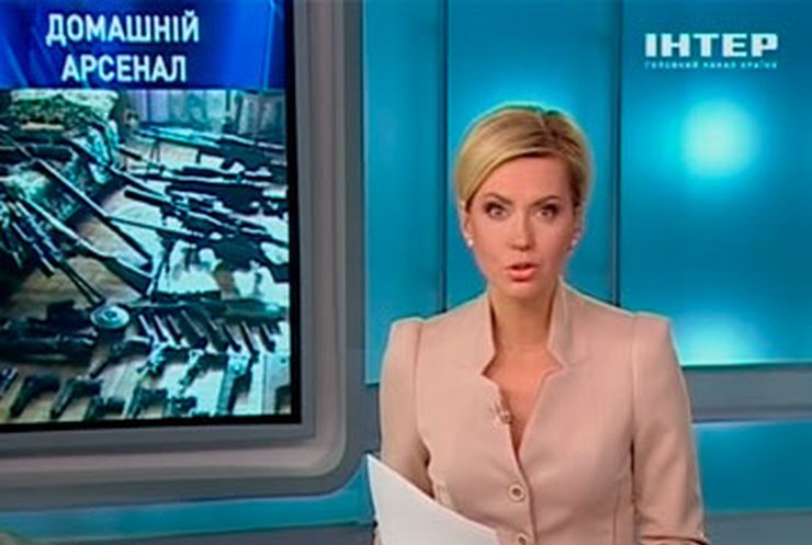 Полтавский слесарь держал дома целый арсенал оружия