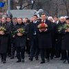 Память жертв голодомора почтили все четыре президента Украины