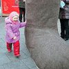 В России изготовили двухметровый "Царь-валенок"