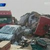 На трассе Пекин-Тибет столкнулись 46 машин