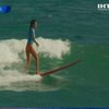 В Китае прошли соревнования по серфингу среди женщин