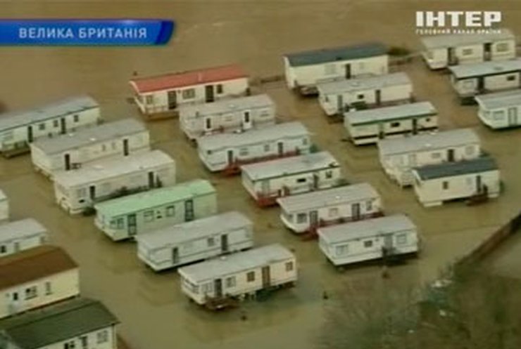 Под угрозой наводнения в Британии находятся 70 тысяч домов