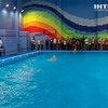 Олег Лисогор открыл новый бассейн в Киевской области